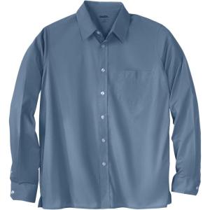imageKingSize Mens Big ampamp Tall Tall The NoTuck Casual ShirtSlate Blue