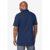 imageBoulder Creek by Kingsize Mens Big ampamp Tall LongerLength Heavyweight PoloNavy