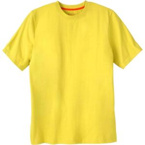 imageBoulder Creek by Kingsize Mens Big ampamp Tall Heavyweight Jersey Crewneck TShirtBright Pistachio