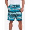 imageKingSize Mens Big ampamp Tall 8quot Flex Cargo Swim TrunksTopography