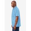 imageKingSize Mens Big ampamp Tall No Sweat PoloBlue Micro Skull