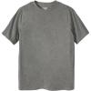 imageKingSize Mens Big ampamp Tall ShrinkLess Lightweight Crewneck TShirtMedium Heather Grey