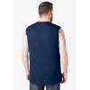 imageBoulder Creek by Kingsize Mens Big ampamp Tall Heavyweight Pocket Muscle TeeNavy