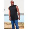 imageBoulder Creek by Kingsize Mens Big ampamp Tall Heavyweight Pocket Muscle TeeNavy