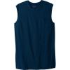 imageBoulder Creek by Kingsize Mens Big ampamp Tall Heavyweight Pocket Muscle TeeNavy