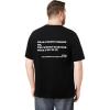 imageKingSize Mens Big ampamp Tall Slogan Graphic TShirtDear Person