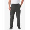 imageKingSize Mens Big ampamp Tall Tall ThermalLined Cargo PantsHeather Charcoal