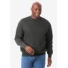 imageKingSize Mens Big ampamp Tall Tall UltraLight Comfort Fleece Crewneck SweatshirtNavy