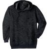 imageKingSize Mens Big ampamp Tall Fleece Pullover HoodieBlack Grey Wave