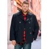 imageLiberty Blues by KingSize Mens Big ampamp Tall DoubleBreasted Wool PeacoatBlack