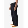 imageLiberty Blues by Kingsize Mens Big ampamp Tall Loose Fit 5Pocket Stretch JeansDark Indigo
