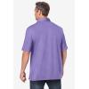 imageKingSize Mens Big ampamp Tall Lightweight Jersey PoloPurple Diamond