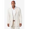 imageKingSize Mens Big ampamp Tall Linen Blend TwoButton Suit JacketNatural 0799