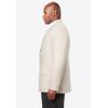 imageKingSize Mens Big ampamp Tall Linen Blend TwoButton Suit JacketNatural 0799