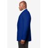 imageKingSize Mens Big ampamp Tall Linen Blend TwoButton Suit JacketNavy