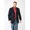 imageKingSize Mens Big ampamp Tall Tall Velvet BlazerRich Burgundy