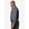 imageKingSize Mens Big ampamp Tall Tall WrinkleFree ButtonDown Collar Dress ShirtSteel