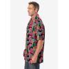 imageKingSize Mens Big ampamp Tall Tropical Rayon ShortSleeve ShirtFloral Tiger