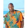 imageKingSize Mens Big ampamp Tall Tropical Rayon ShortSleeve ShirtGift Wrap