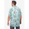 imageKingSize Mens Big ampamp Tall Tropical Rayon ShortSleeve ShirtLight Blue Hibiscus