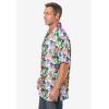 imageKingSize Mens Big ampamp Tall Tropical Rayon ShortSleeve ShirtPineapple Floral