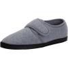 imageKingSize Mens Adjustable Fleece SlippersCharcoal 0012