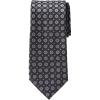 imageKingSize Mens Extra Long Classic Paisley TieBlack Floral Dont Use