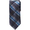 imageKingSize Mens Extra Long Classic Plaid TieBlue Plaid Dont Use