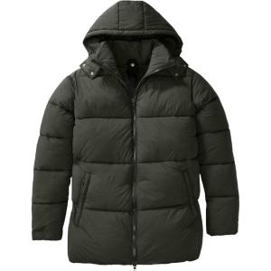 imageKingSize Mens Big ampamp Tall Hipster Quilted PufferForest Green