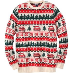 imageKingSize Mens Big ampamp Tall Holiday Crewneck SweaterChristmas Fair Isle