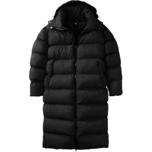 imageKingSize Mens Big ampamp Tall Long Quilted Puffer CoatBlack