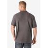 imageLiberty Blues by Kingsize Mens Big ampamp Tall ShrinkLess Pocket Piqu PoloOxblood
