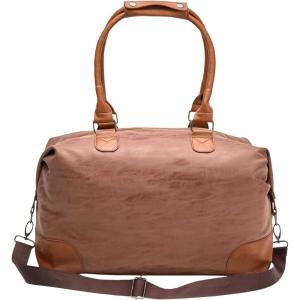 imageKingSize Mens Oversized Weekender BagBrown 0078