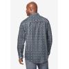 imageKingSize Mens Big ampamp Tall Tall The NoTuck Casual ShirtGrey Geo