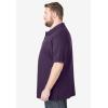imageKingSize Mens Big ampamp Tall ShrinkLess Classic Cotton Polo ShirtBlackberry