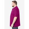 imageKingSize Mens Big ampamp Tall ShrinkLess Classic Cotton Polo ShirtDark Magenta