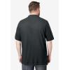 imageKingSize Mens Big ampamp Tall ShrinkLess Classic Cotton Polo ShirtHeather Charcoal