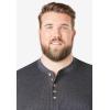 imageKingSize Mens Big ampamp Tall Tall WaffleKnit Thermal Henley TeeNavy
