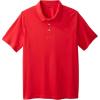 imageKingSize Mens Big ampamp Tall ShrinkLess Classic Cotton Polo ShirtTrue Red
