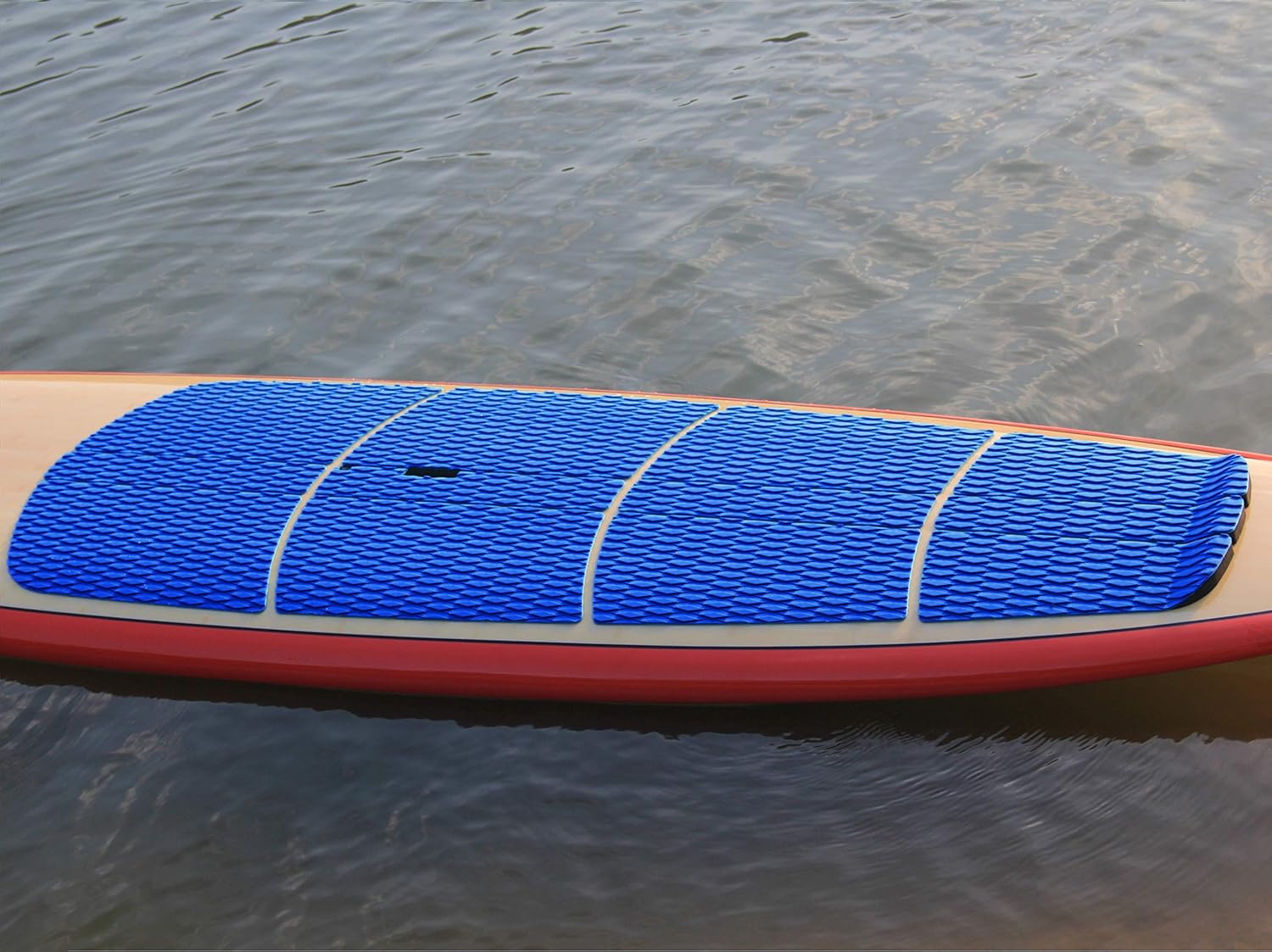 Abahub 12 Piece Surf SUP Deck Traction Pad Premium EVA with Tail Kicker 3M Adhesive for Paddleboard Longboard Surfboard BlackBlueGrayNavy BlueOrangeWhiteNavy Blue