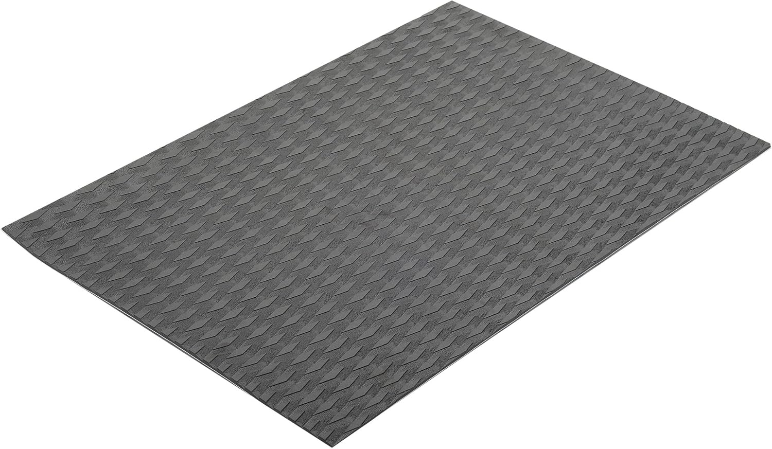 Abahub NonSlip Traction Pad 12 Pieces Deck Grip Mat 30in x 20in Trimmable EVA Sheet 3M Adhesive for Boat Kayak Skimboard Surfboard SUP BlackGrayWhiteGreenNavy BlueOrangeGray