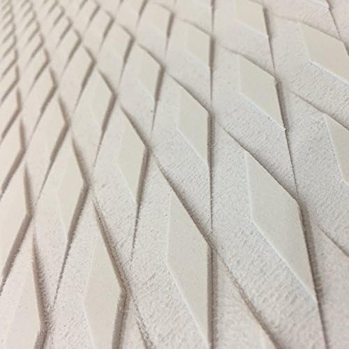 Abahub NonSlip Traction Pad 12 Pieces Deck Grip Mat 30in x 20in Trimmable EVA Sheet 3M Adhesive for Boat Kayak Skimboard Surfboard SUP BlackGrayWhiteGreenNavy BlueOrangeWhite