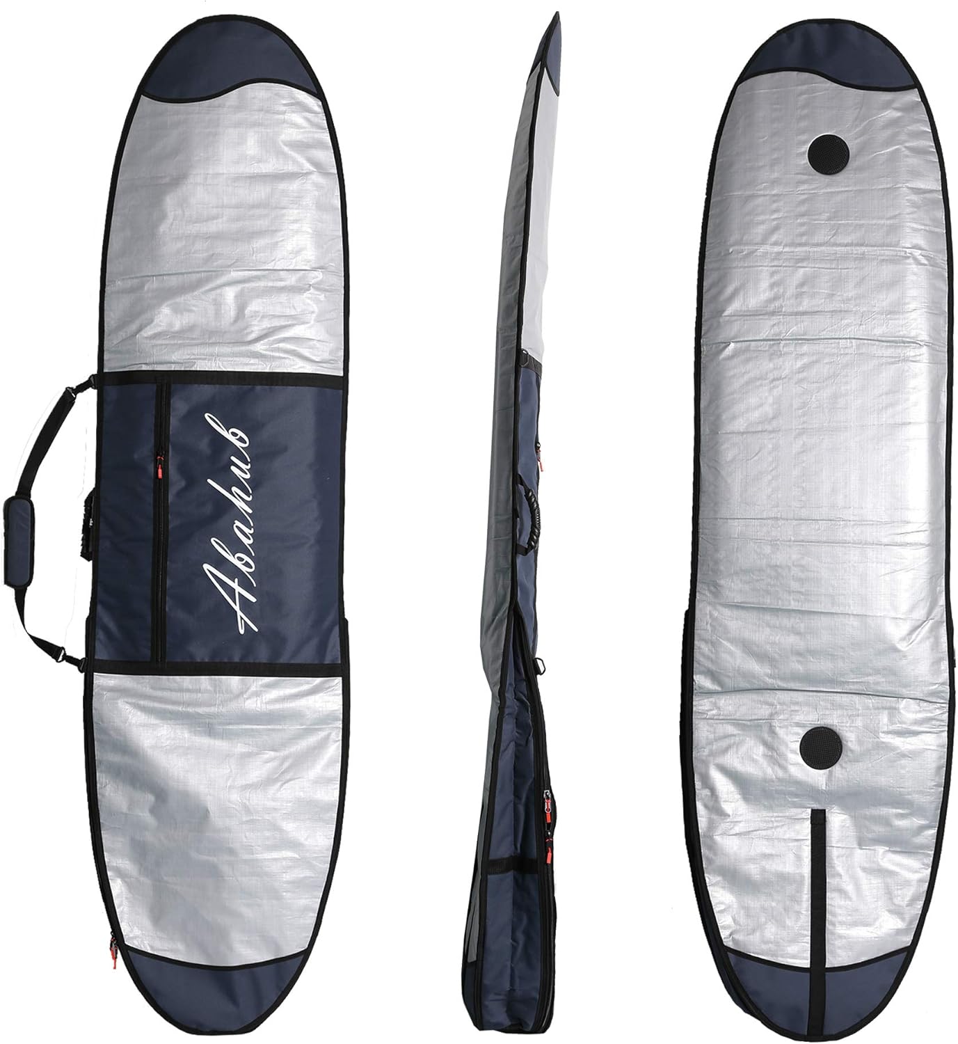 Abahub Premium Surfboard Travel Bag Foam Padded Surf Board Cover Shortboard Carrying Bags for Surfing Outdoor Airplane Car Truck60 66 70 76 80 86 90 96 100Dark Blue