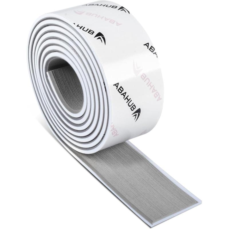 Abahub EVA Foam Boat Decking 96x4563628824168 48x168 SelfAdhesive Faux Teak Marine Flooring Sheet Traction Pad for Boats Surfboard Swim Platform RV FloorGray with White LinesBorder