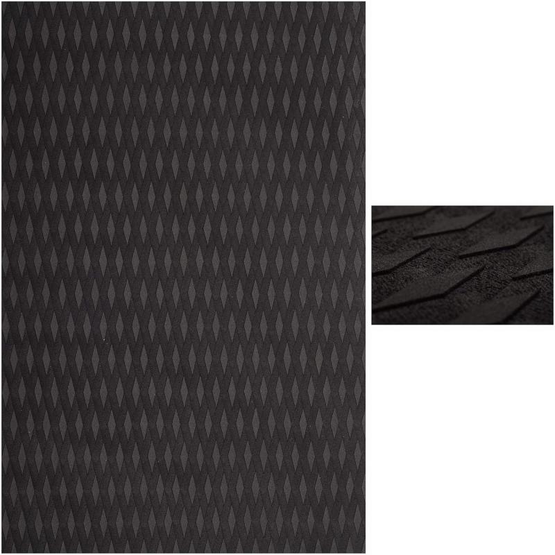 Abahub NonSlip Traction Pad 12 Pieces Deck Grip Mat 30in x 20in Trimmable EVA Sheet 3M Adhesive for Boat Kayak Skimboard Surfboard SUP BlackGrayWhiteGreenNavy BlueOrangeBlack