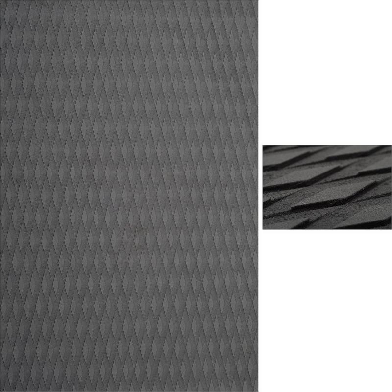 Abahub NonSlip Traction Pad 12 Pieces Deck Grip Mat 30in x 20in Trimmable EVA Sheet 3M Adhesive for Boat Kayak Skimboard Surfboard SUP BlackGrayWhiteGreenNavy BlueOrangeGray