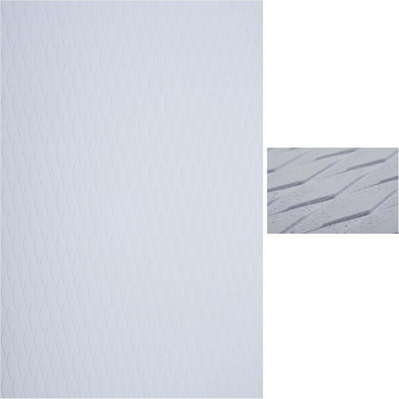 Abahub NonSlip Traction Pad 12 Pieces Deck Grip Mat 30in x 20in Trimmable EVA Sheet 3M Adhesive for Boat Kayak Skimboard Surfboard SUP BlackGrayWhiteGreenNavy BlueOrangeWhite