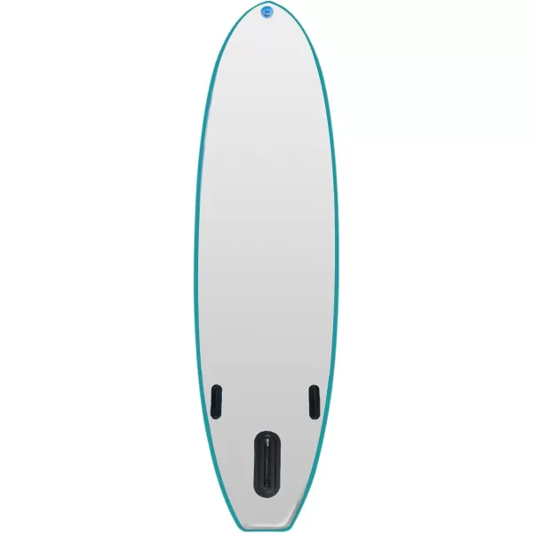 Abahub Inflatable SUP Wide 106quot x 31quot34quot x 106quot iSUP Blue Standup Paddleboard with Adjustable SUP Kayak Paddle for Yoga Paddle Board Kayaking Surf Canoe Fishing31 Green lite