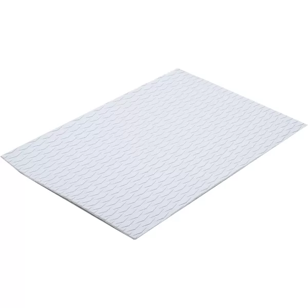 Abahub NonSlip Traction Pad 12 Pieces Deck Grip Mat 30in x 20in Trimmable EVA Sheet 3M Adhesive for Boat Kayak Skimboard Surfboard SUP BlackGrayWhiteGreenNavy BlueOrangeWhite