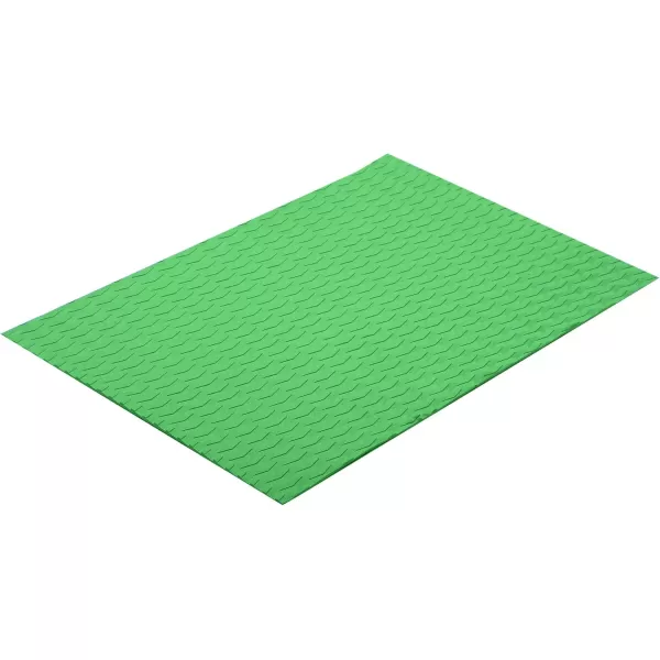Abahub NonSlip Traction Pad 12 Pieces Deck Grip Mat 30in x 20in Trimmable EVA Sheet 3M Adhesive for Boat Kayak Skimboard Surfboard SUP BlackGrayWhiteGreenNavy BlueOrangeGreen